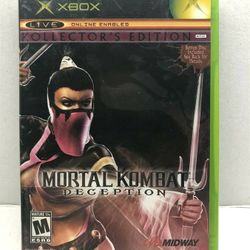 Mortal Kombat: Deception Kollector's Edition (Xbox, 2004) Complete w/ Bonus Disc