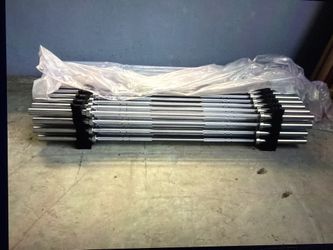 7ft Olympic 2 Inch Barbell With 45.lbs X 2 Olympic Plates 🎄🎅