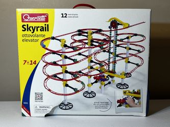 Marble Run! 🎢 Quercetti 6661 Skyrail Marble Roller Coaster – STEM Fun!