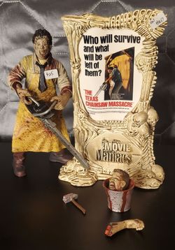 McFarlane Toys Movie Maniacs Leatherface The Texas Chainsaw Massacre Action Figure