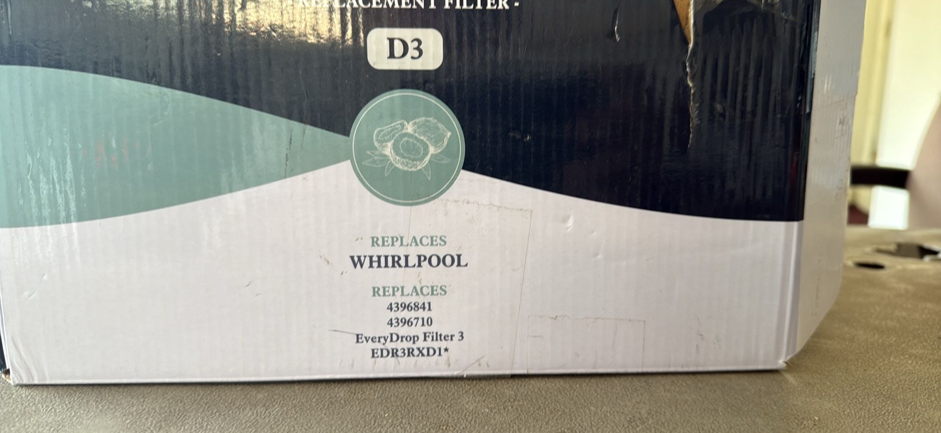 Whirlpool Water Filter D3 