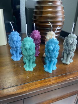 Lion Candles 