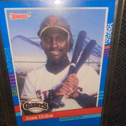 Jose Uribe Donruss 91