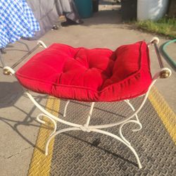 Hollywood Regency Mid Century Vanity Chair/ Stool

