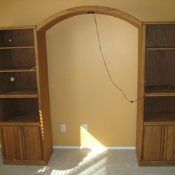 Oak Hutch