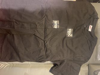 Supreme CDG tee Large Black NEW 