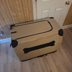 Fabric dog kennel medium / large