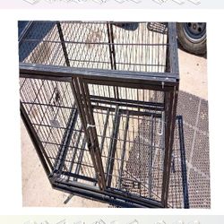 wish smile Heavy-Duty Pet Cages - Security and Comfort for Your Animal Buddy