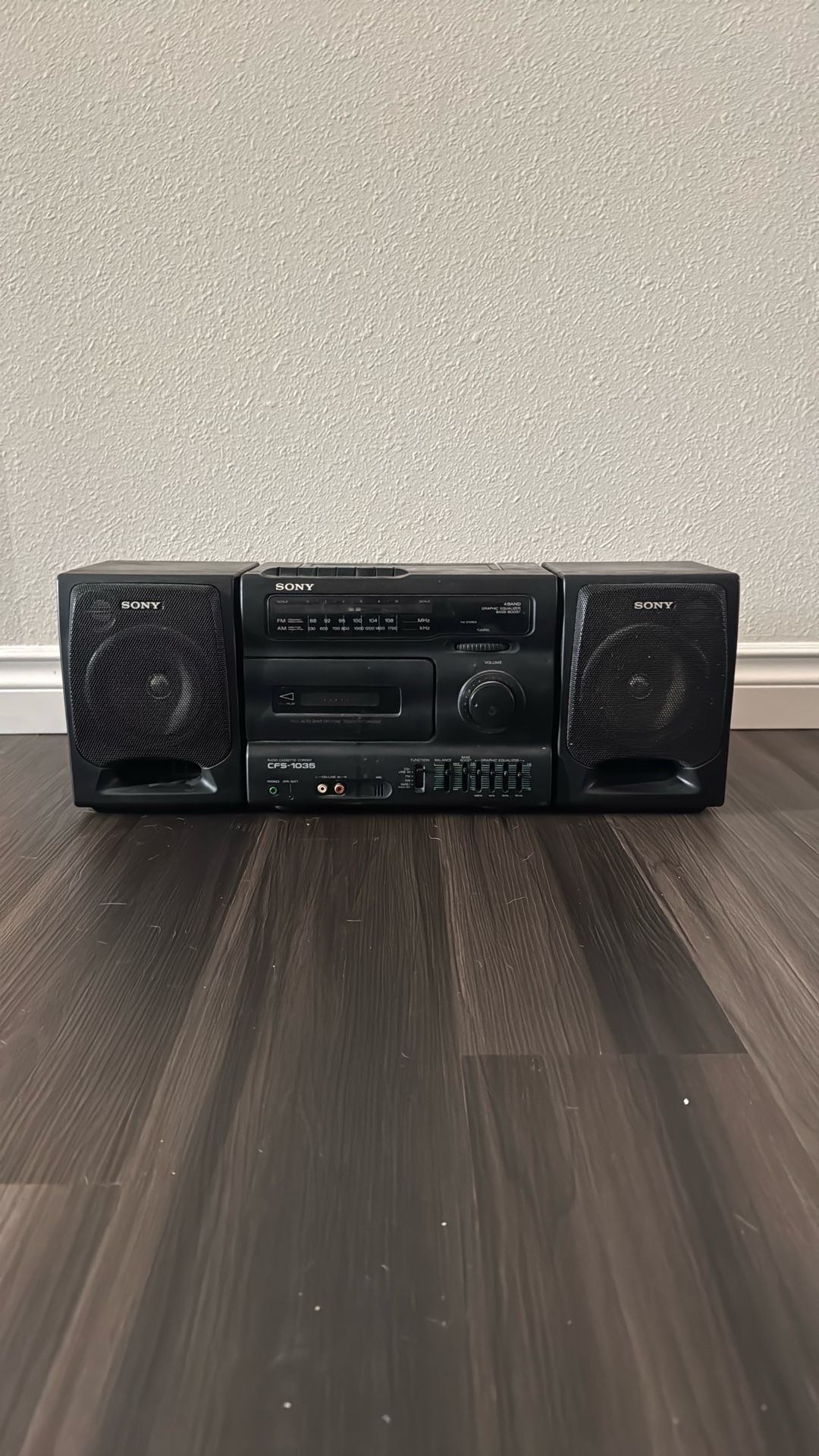 Sony Radio Cassette-Corder