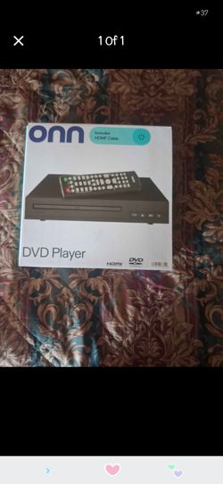 Dvd player with remote and hdmi