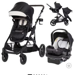 Baby Trend Morph Single To Double Modular Stroller Travel System 