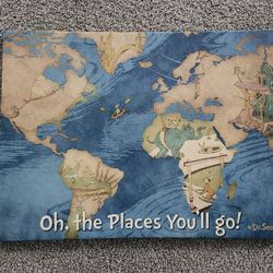 Dr. Seuss Art Portrait 