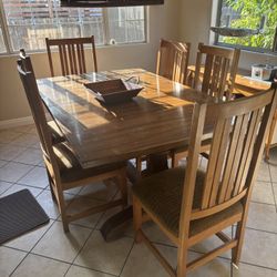 Table With 6 Chairs
