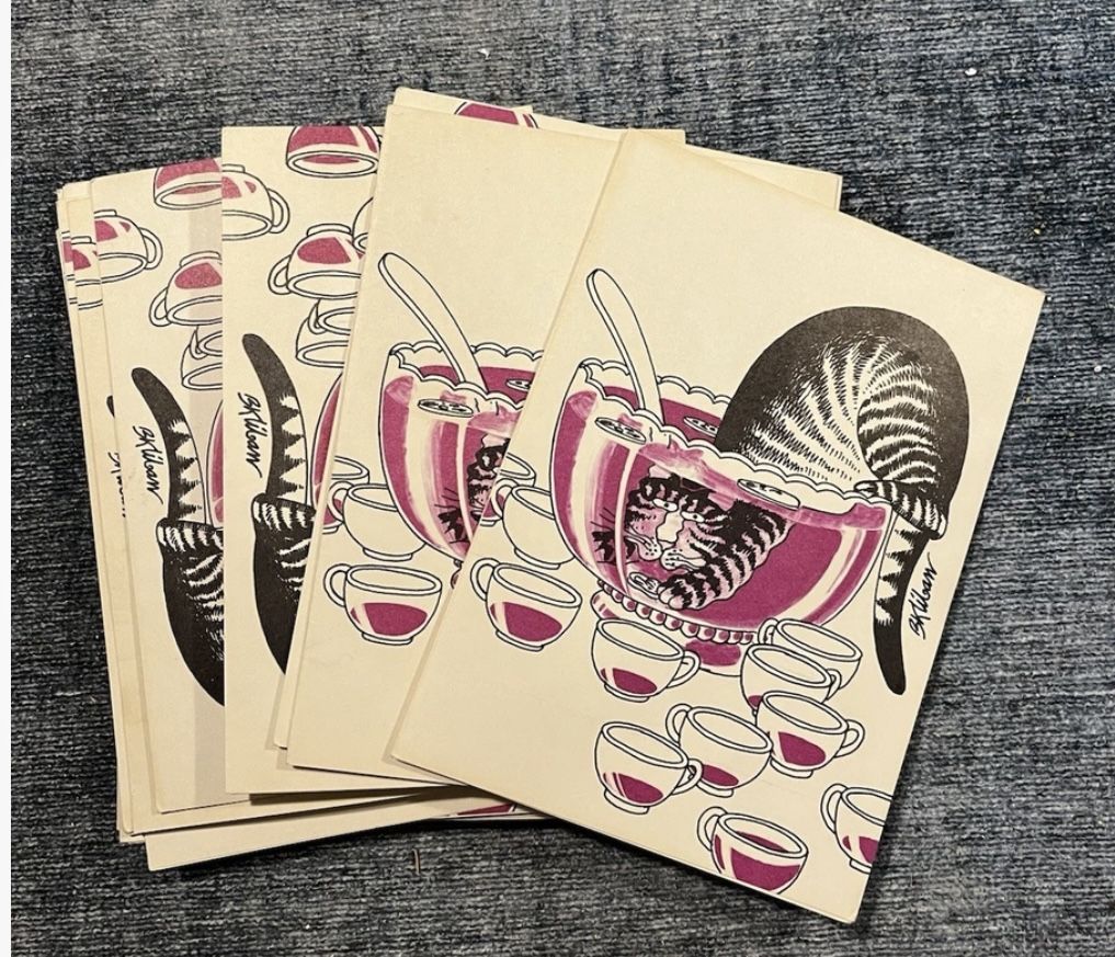1979 B. Kliban Cat Cards Lot Of 34