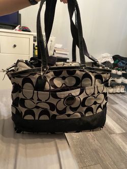 Coach diaper bag