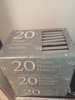 60 Placecard holders