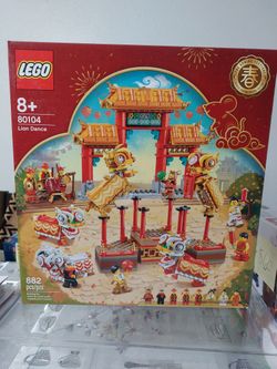 Retired Lego Lion Dance