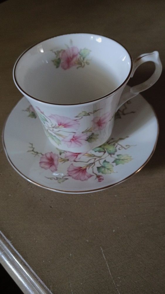 Real England Bone China Tea Cup Saucer Set