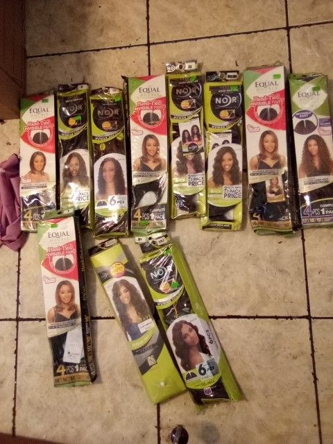 Hair Bundles Color Black And Red