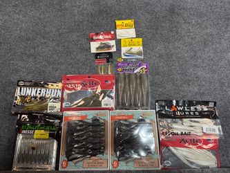 Mixed Fishing Soft Bait Lure Lot