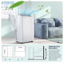 12,000 BTU Portable Air Conditioner For Large Room