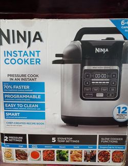 Ninja Instant Cooker 6-Qt Pressure & Slow Cooker - Brand New In Box