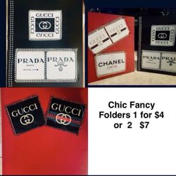 Bougie Fancy Designer Folders NEW