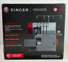 SINGER HD0450S Heavy Duty Serger / Overlock Sewing Machine ~ Brand New