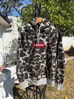 Supreme chino camo hoodie size medium