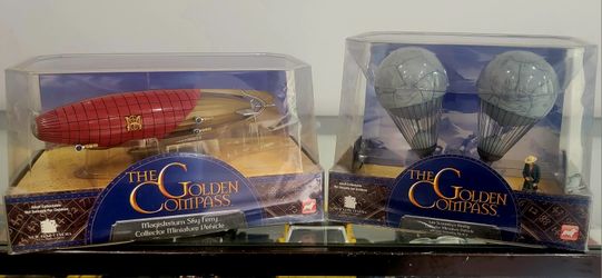 🎈 RARE VINTAGE 'THE GOLDEN COMPASS' DIE-CAST VEHICLE LOT 🎈