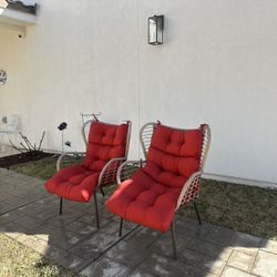 Out Dior Chairs Great Condition