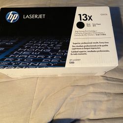 Genuine HP Q2613X (13X) Black High-Yield Toner Cartridge - NEW SEALED