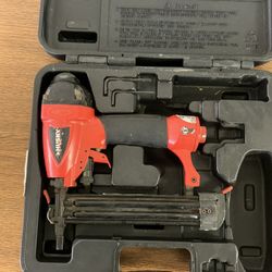 Husky Pneumatic 18-Gauge 2 Inch Brad Nailer with Case