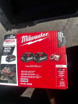 Milwaukee batteries