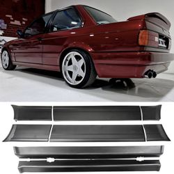 BMW E30 MTech 2 Side Skirts & Door Panel Pod Set (Coupe)