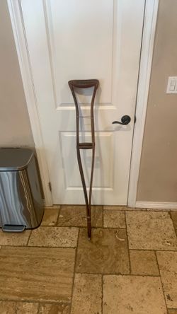 Rare beautiful 19th century crutches from ENGLAND LIKE A PIECE OF ART