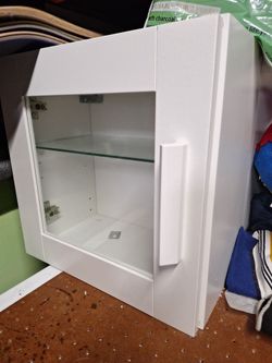 Two. 20x20x10 display cabinets