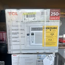 TCL 6000 BTU Window Air Conditioner Fan and Dehumidifier