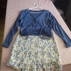 Blusa Nueva Size 1Xl Y Falda Siez L 