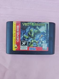 Vintage Sega genesis Vectorman game