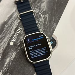 Apple Watch Ultra 2 49mm Titanium Ocean Band