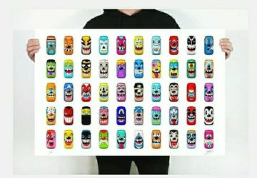 Greg Mike "Mad Cans” Series 1 Limited Edition Print /300