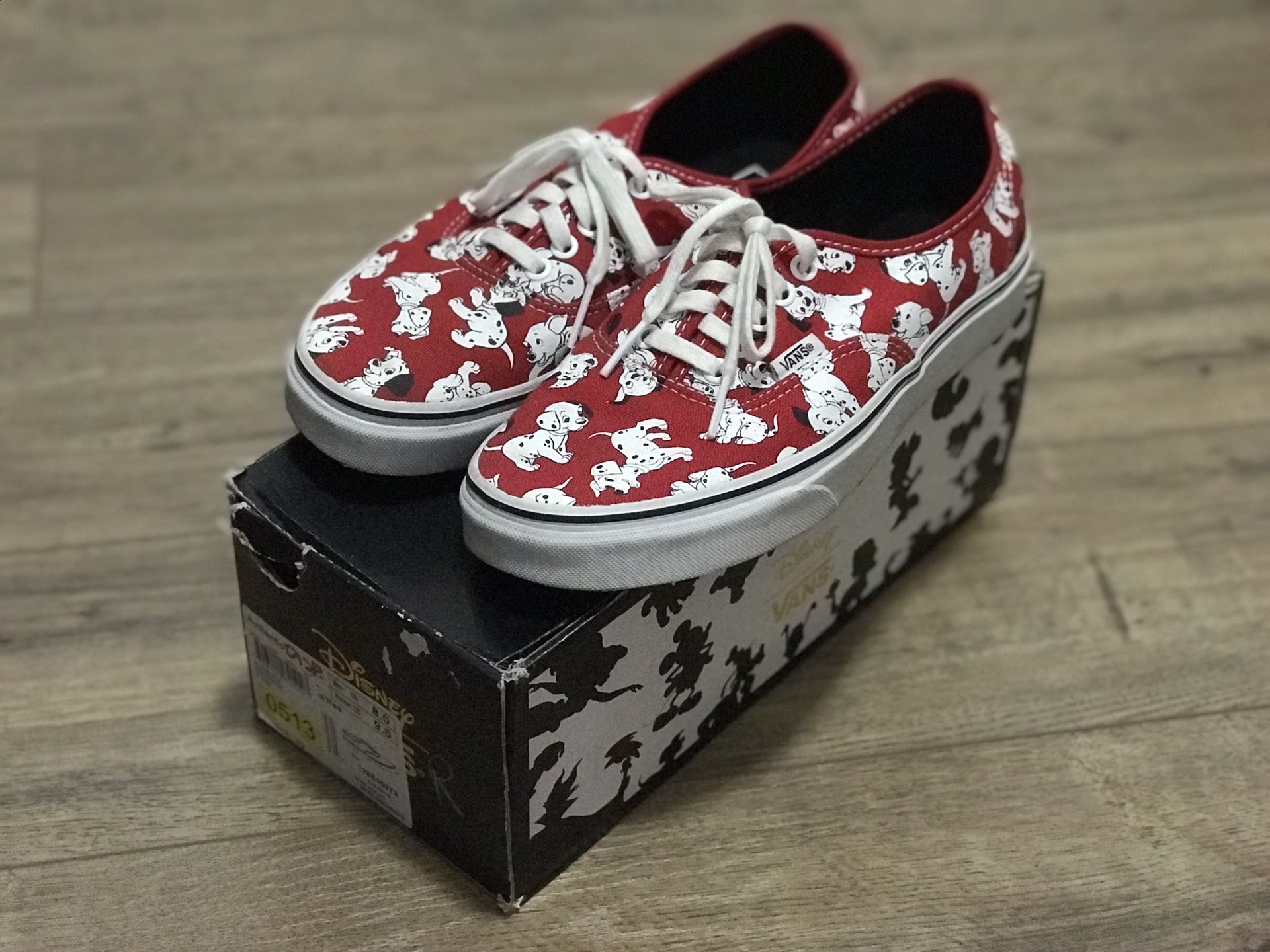 Vans - Dalmatian - Men’s size 8