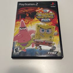 SpongeBob SquarePants The Movie PS2 Game CIB