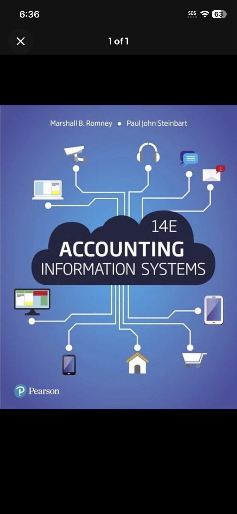 Accounting Information Systems by Paul Steinbart and Marshall Romney Hardcover