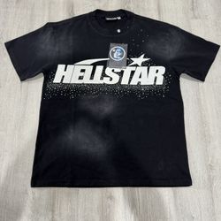 Black/White HellStar Tee 