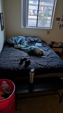 Queen Mattress and Frame