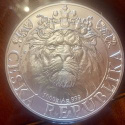 Kilo Silver Lion