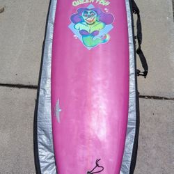 Surfboard Queen Fish 8' Quad