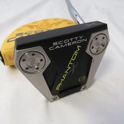 Scotty Cameron Phantom X 8.5 34” Putter W/Headcover